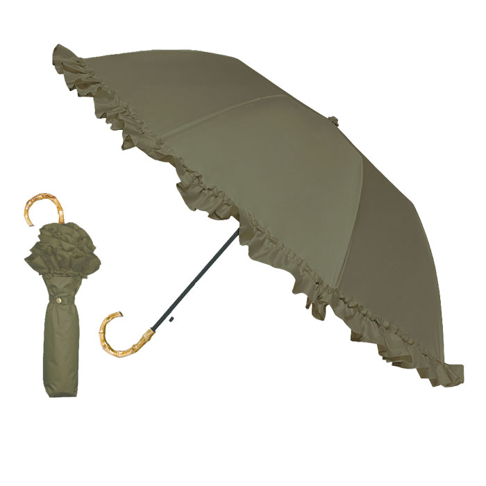 pinktrick 完全遮光 フリル 日傘 ジャンプ 折りたたみ傘 かさ 傘 晴雨兼用 はっ水 遮熱 完全 遮光 送料無料｜ls-ablana｜10