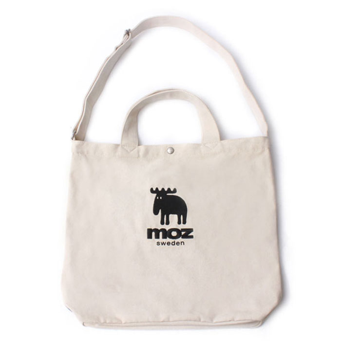 moz 2way 帆布トートバッグ ショルダーバッグ モズ レディース