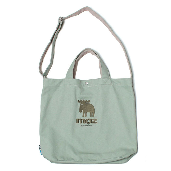 moz 2way 帆布トートバッグ ショルダーバッグ モズ レディース