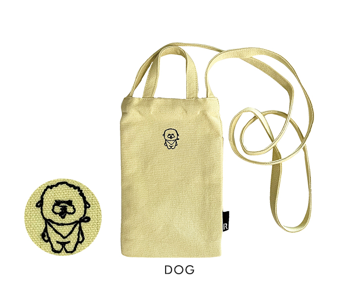 ROOTOTE ルートート アニマル刺繍2wayミニショルダーバッグ
