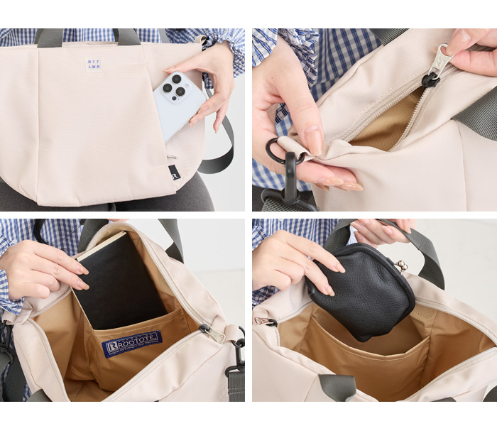 DELI ルートート ROOTOTE 2WAY ショルダー トート トートバッグ 