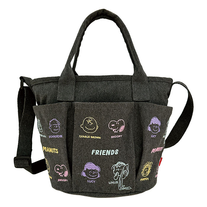 DELI ROOTOTE ルートート PEANUTS バケツ型トート トート バッグ