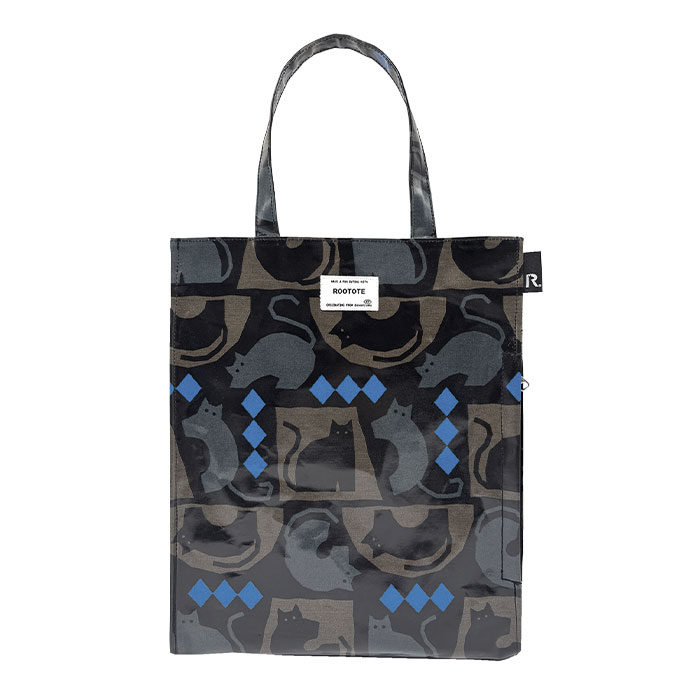 A-quatre ROOTOTE ルートート トートバッグ ラミネート 鞄 かばん