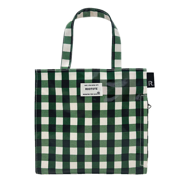 ROOTOTE ルートート スクエアトートバッグ 鞄 かばん バッグ 軽量 ポケット フラップ付き マチあり メール便送料無料 | ROOTOTE | 07