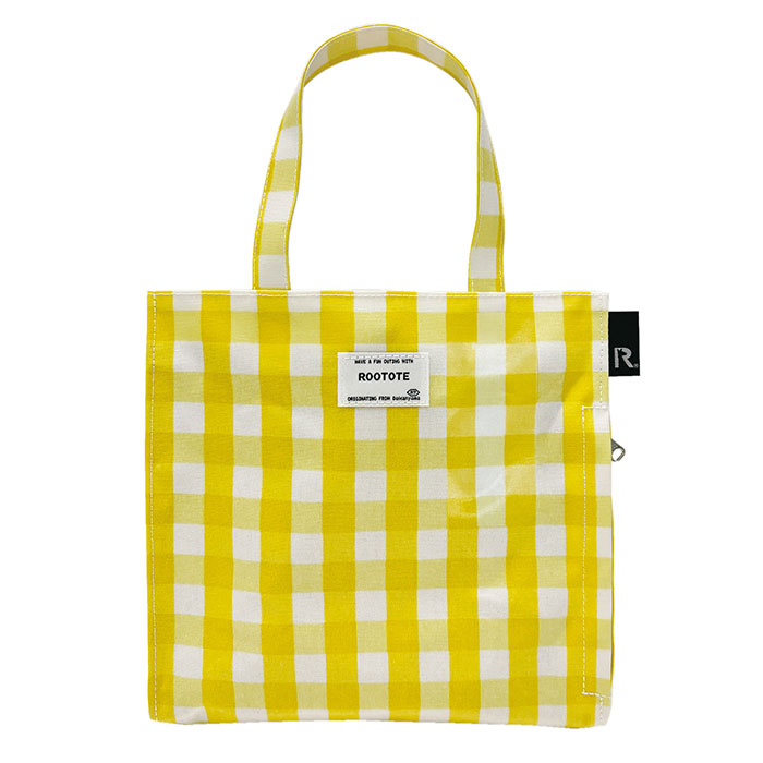 ROOTOTE ルートート スクエアトートバッグ 鞄 かばん バッグ 軽量 ポケット フラップ付き マチあり メール便送料無料 | ROOTOTE | 08