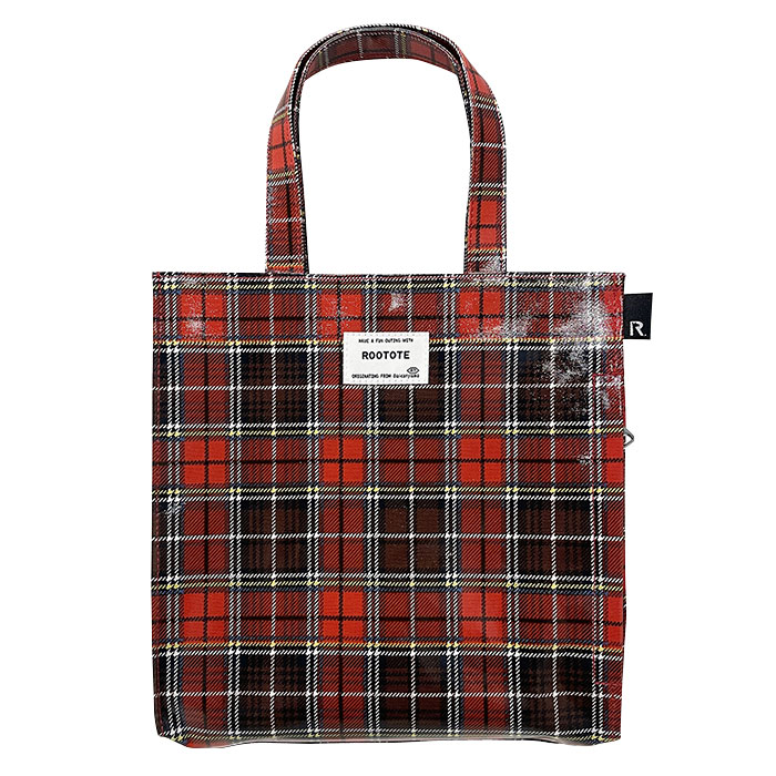 ROOTOTE ルートート スクエアトートバッグ 鞄 かばん バッグ 軽量 ポケット フラップ付き マチあり メール便送料無料 | ROOTOTE | 04