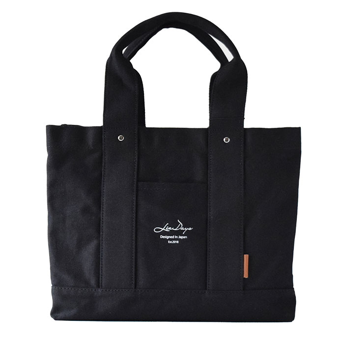 FENDI ナイロンキャンバス トートバッグ ブラック レザー