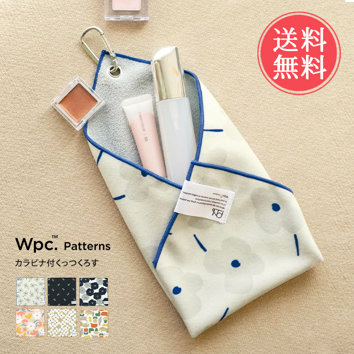 Wpc. Patterns w.p.c. カラビナ付くっつくろす ハンドタオル ハンカチ