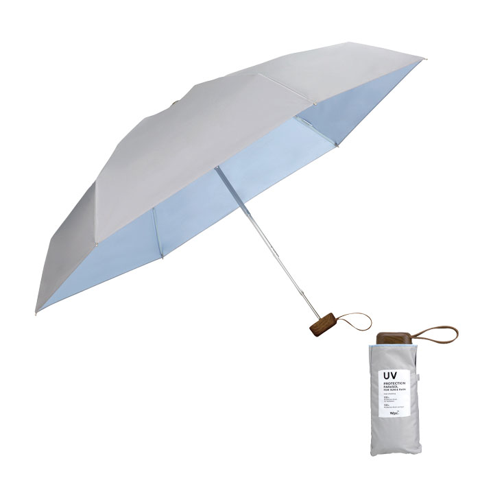 Wpc. w.p.c. 遮光インサイドカラー 日傘 折りたたみ傘 遮光100 軽量 折り畳み 晴雨兼用 メール便送料無料｜ls-ablana｜11