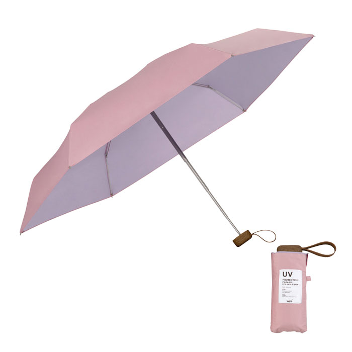 Wpc. w.p.c. 遮光インサイドカラー 日傘 折りたたみ傘 遮光100 軽量 折り畳み 晴雨兼...