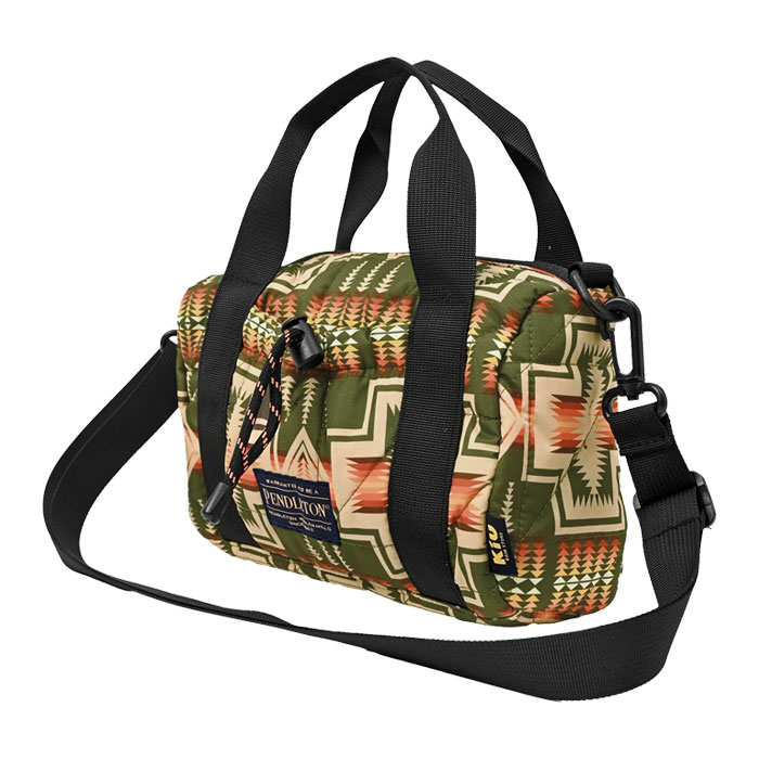 KiU（キウ） PENDLETON ペンドルトン スクエア パデッド ミニ ボストン