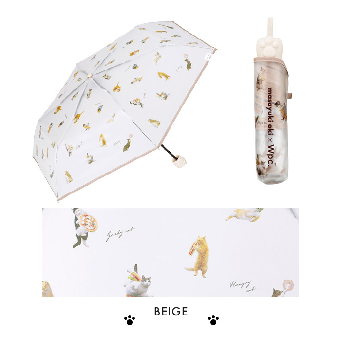Wpc. w.p.c. アンブレにゃん 肉球 mini 折りたたみ傘 雨傘 傘