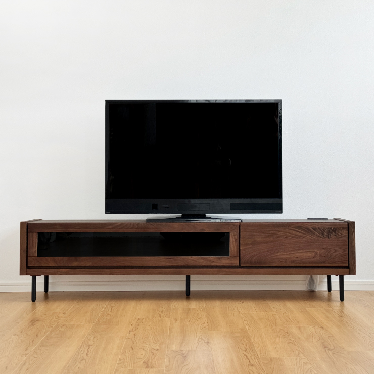 テレビ台 幅 160 cm ローボード テレビボード おしゃれ 北欧 収納 無垢