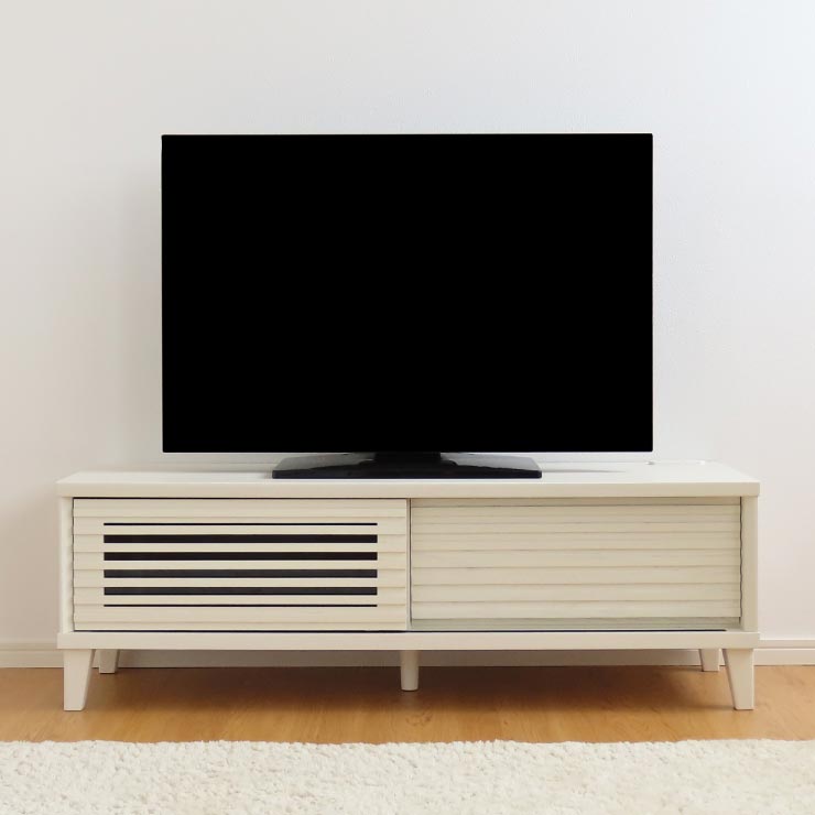 yuu　送料無料 テレビ台 120 ナチュラル テレビ台 ローボード 120 cm 完成品 収納 テレビボード おしゃれ