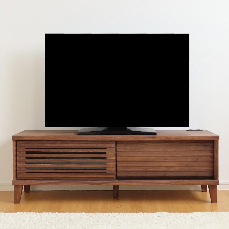 【送料込み】天然ウォールナット　ローボード　テレビ台　サイドボード テレビ台 ローボード ウォールナット材 シンプルデザイン TALLO