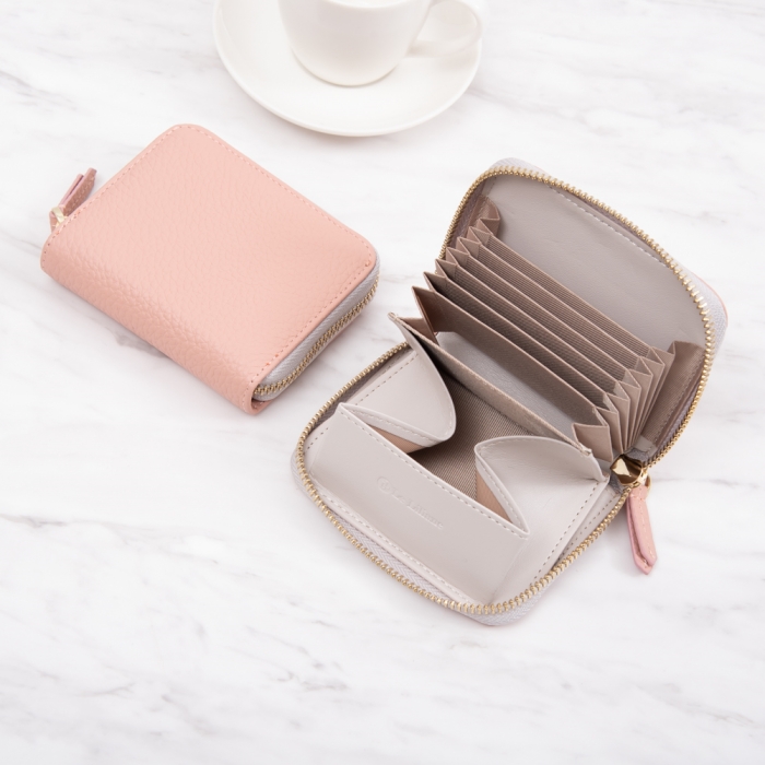 「17.18.19限定クーポン利用で1790円」本革 ミニ財布 レディース カードケース レディース 財布 スキミング防止 コンパクト 小さい財布  じゃばら ボックス型7/ |  | 16
