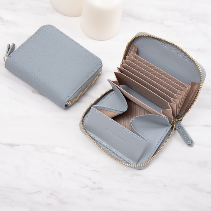 「17.18.19限定クーポン利用で1790円」本革 ミニ財布 レディース カードケース レディース 財布 スキミング防止 コンパクト 小さい財布  じゃばら ボックス型7/ |  | 04