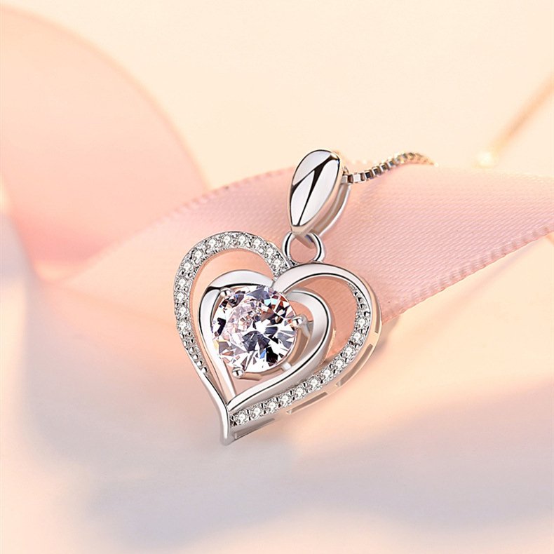 シルバー925 ハート ネックレス / yoaa | ファッション通販