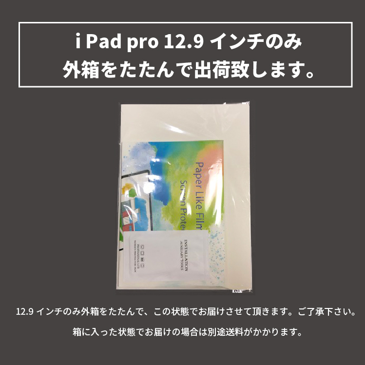 ペーパーライクフィルム iPad Air / Pro 保護フィルム ペン先の