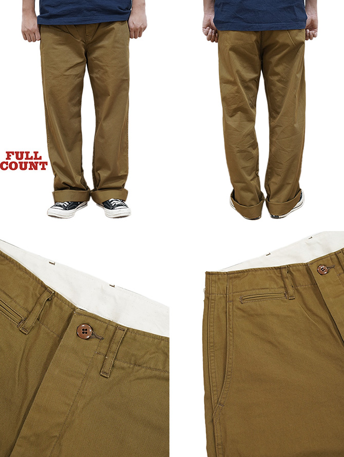 FULLCOUNT FULLCOUNT（フルカウント） 1201-20 U.S.Army Chino