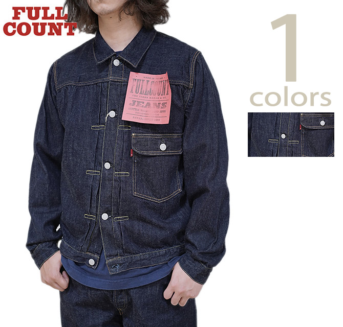 フルカウント FULLCOUNT 2107SSW 11.5oz. 1st Type デニムジャケット Type 1 Denim Jacket  (Super Smooth) ジージャン アメカジ メンズ : 2107ssw : Lua Shopping - 通販 - Yahoo!ショッピング