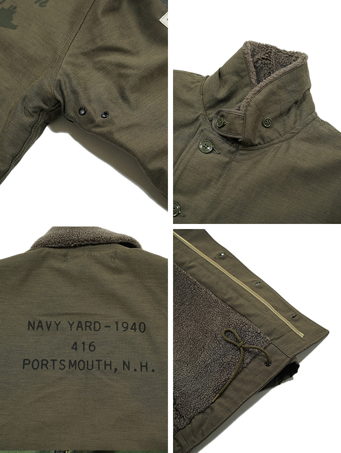 Pherrow's（フェローズ） Pherrow's 24W-P.N-1 N-1 DECK JACKET [ Deco