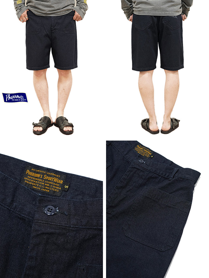 Pherrow's フェローズ Pherrow's 25S-PDDS1 US.NAVY DENIM