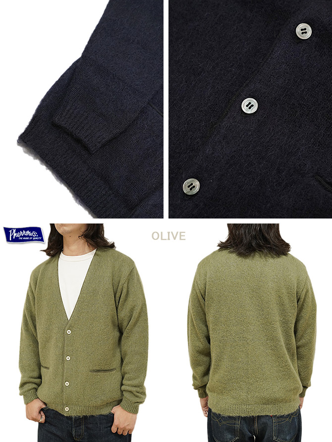 Pherrow's（フェローズ） Pherrow's 25W-PMSC1 モヘアニット