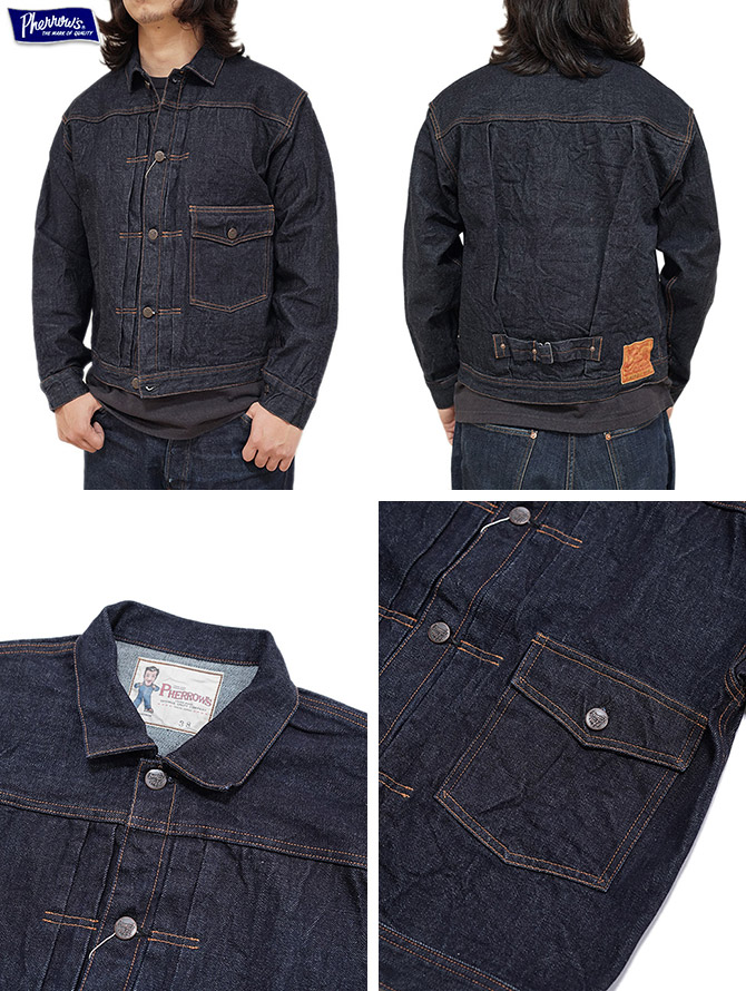 Pherrow's（フェローズ） Pherrow's 400J 13.5oz. DENIM JACKET