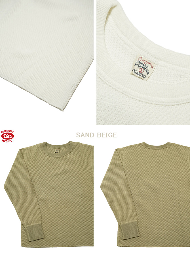 UES（ウエス） UES 60WH ダブルハニカムサーマル [ Heavy Thermal