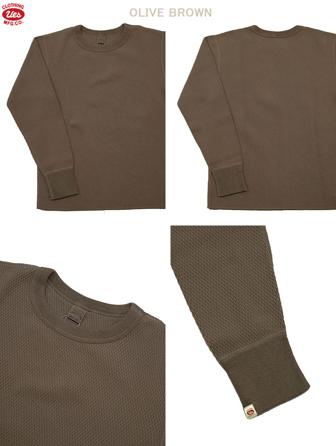 UES（ウエス） UES 60WH ダブルハニカムサーマル [ Heavy Thermal