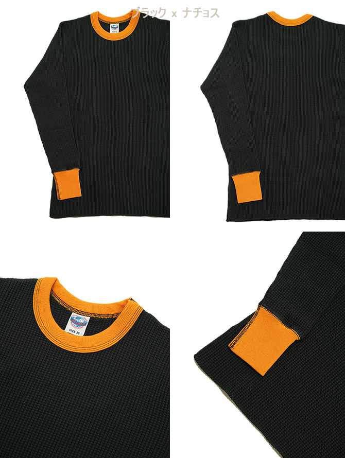 JELADO（ジェラード） JELADO AB12226 10/- MEGA ツートンクルーネック