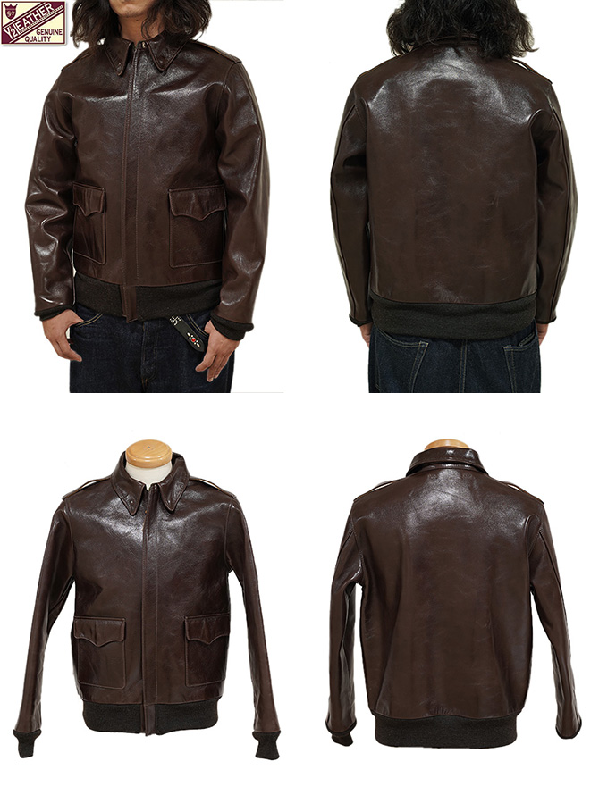 【本革】 type A-２（４２） ワイツーレザー Y'2 LEATHER A-2 TYPE A-2 [ PULL UP HORSE