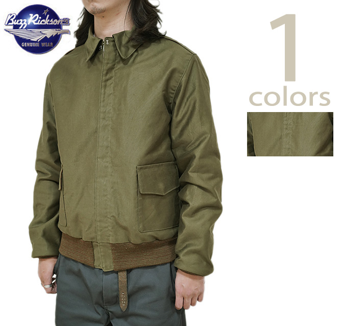 バズリクソンズ　Ｌ－２　フライトジャケット　MA-1 アメカジ　オリーブ BUZZ RICKSON'S バズリクソンズ BUZZ RICKSON'S BR15767 JUNGLE CLOTH