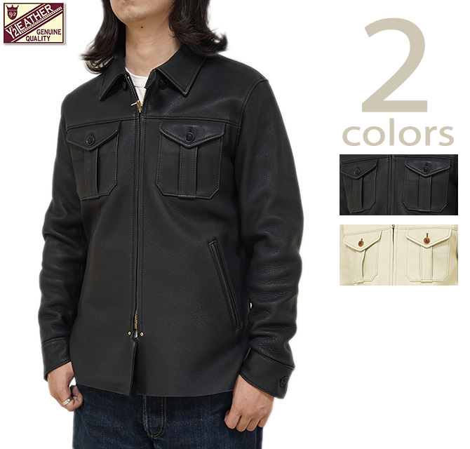 ワイツーレザー Y'2 LEATHER DS-10 Deer Skin Shirts Jacket [ Deer