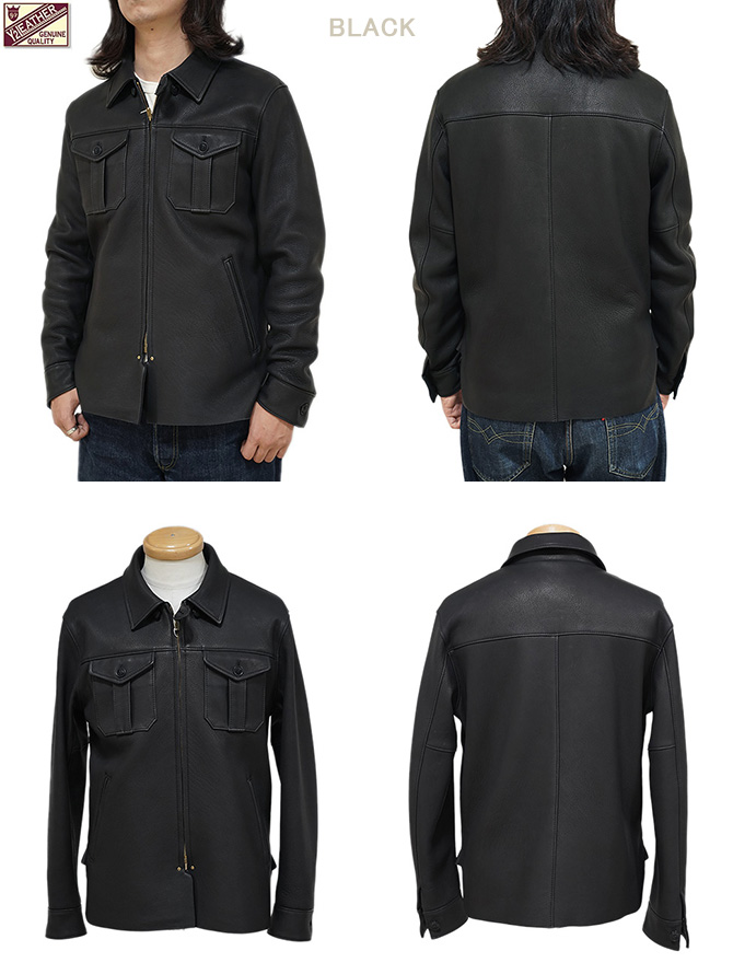 ワイツーレザー Y'2 LEATHER DS-10 Deer Skin Shirts Jacket [ Deer