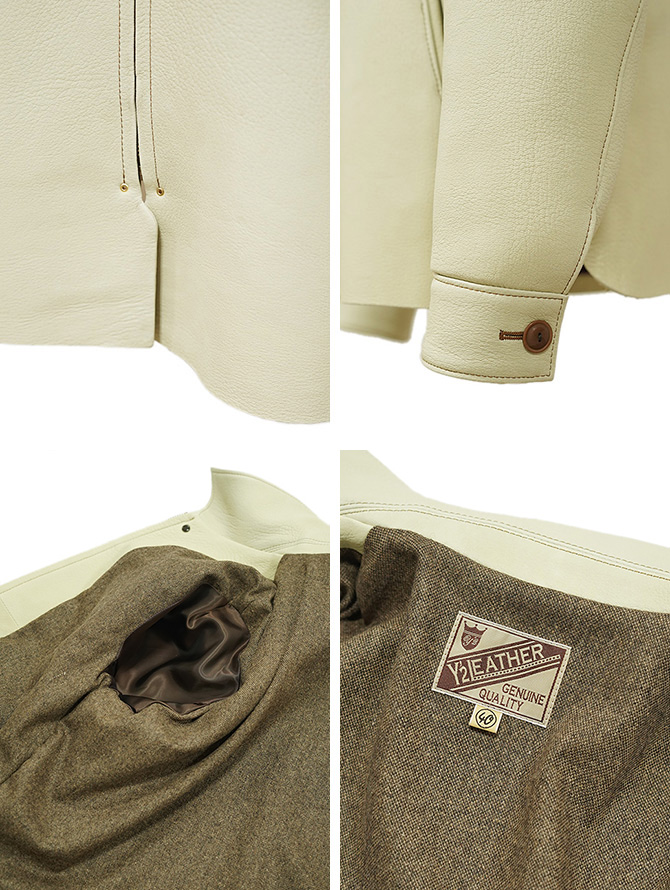 ワイツーレザー Y'2 LEATHER DS-10 Deer Skin Shirts Jacket [ Deer
