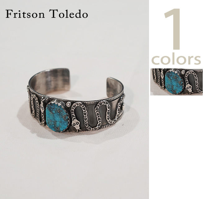 フリットソントレド Fritson Toledo FTB-2 ターコイズスネークバングル
