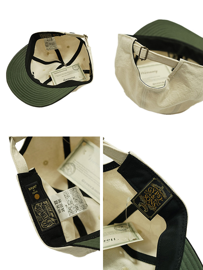 帽子 LGB GYPSY CAP GYPSY&SONS ジプシー & サンズ GYPSY SONS GS2449991 ツートーン