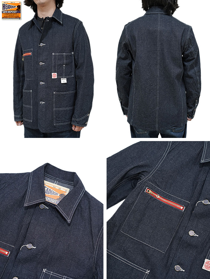 HEAD LIGHT ヘッドライト HEAD LIGHT HD15711 11oz. BLUE DENIM