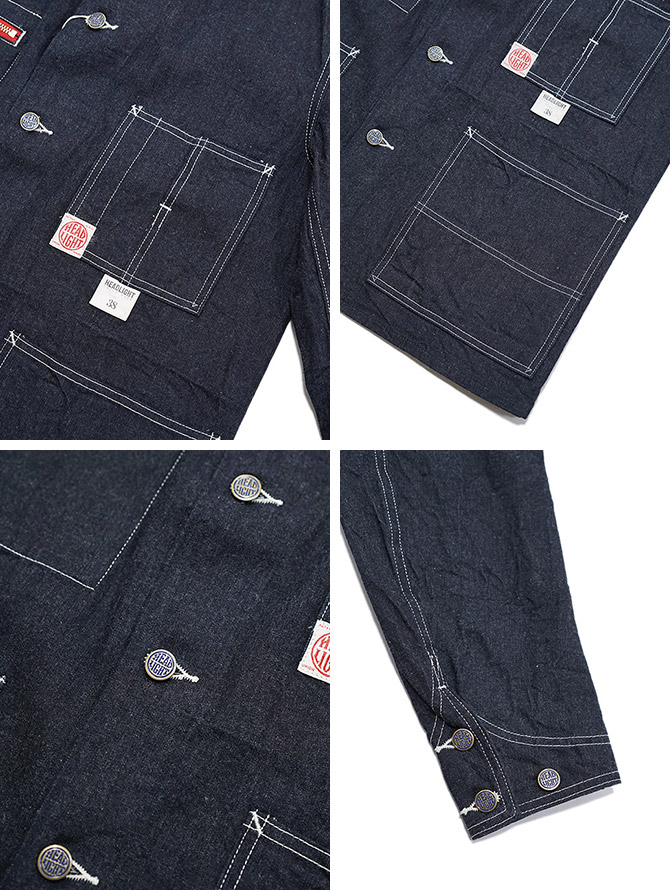 HEAD LIGHT ヘッドライト HEAD LIGHT HD15711 11oz. BLUE DENIM