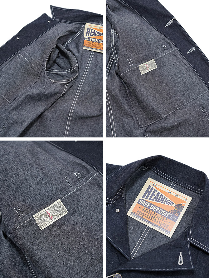 HEAD LIGHT ヘッドライト HEAD LIGHT HD15711 11oz. BLUE DENIM