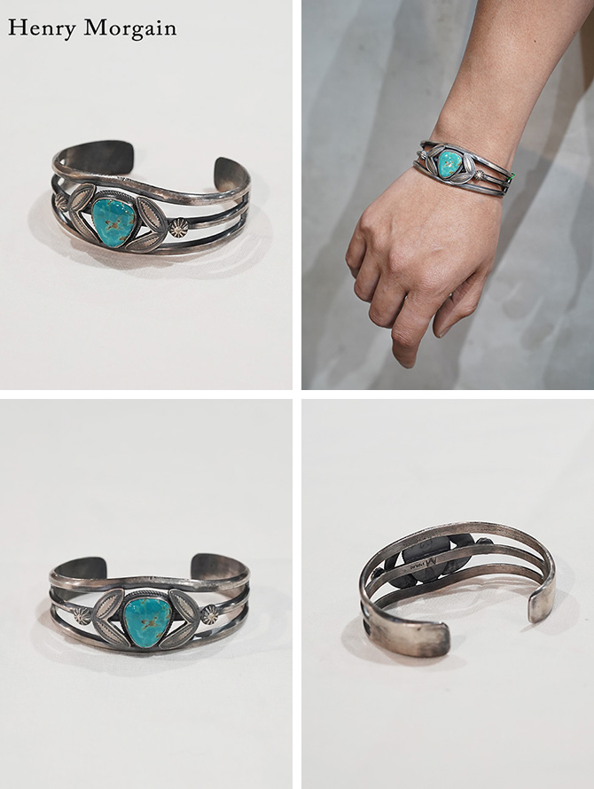 ヘンリーモーガン Henry Morgan HMB-1 ターコイズバングル [ Turquoise