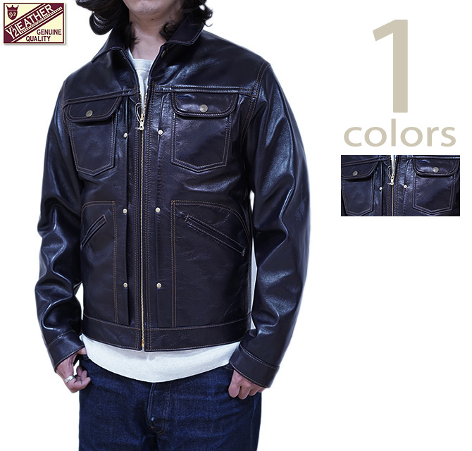 ワイツーレザー Y'2 LEATHER IB-161 Indigo Horse '60s Jean Jacket