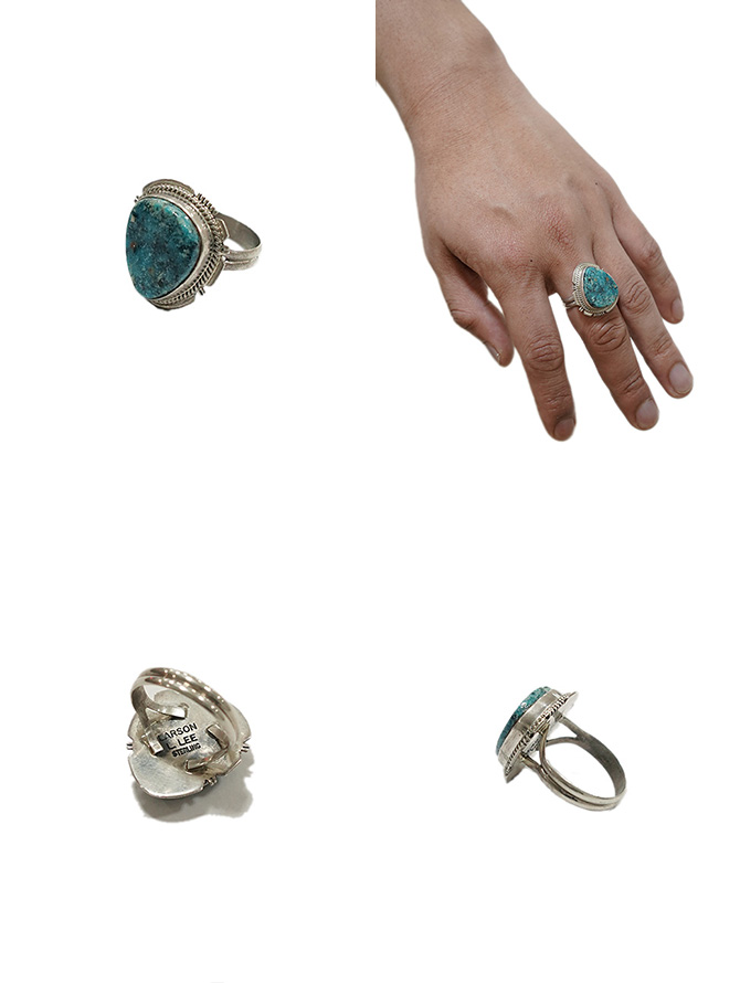 Indian Jewelry ラルソン・リー LARSON LEE LLR-01 ターコイズリング
