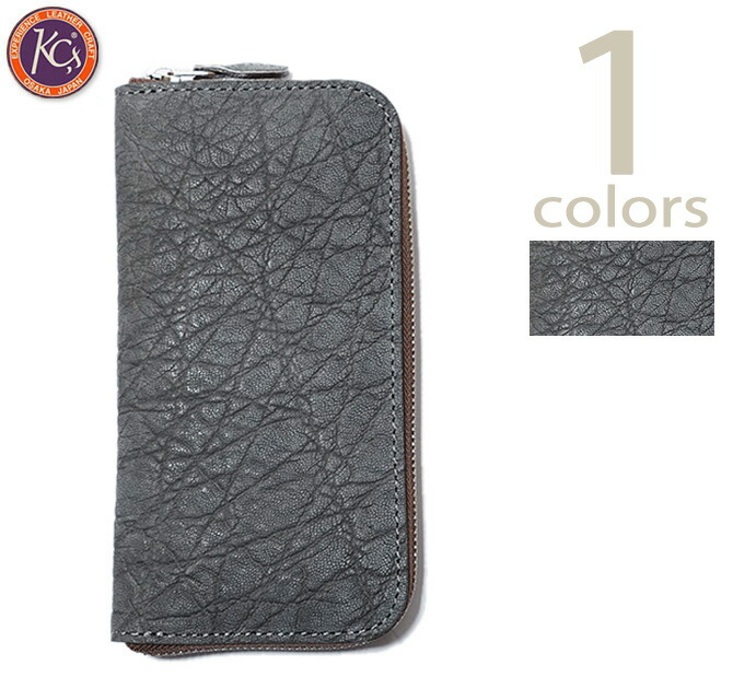 KC'S（ケーシーズ） KIW037 ウォレット ラウンドジップ3 ELEPHANT