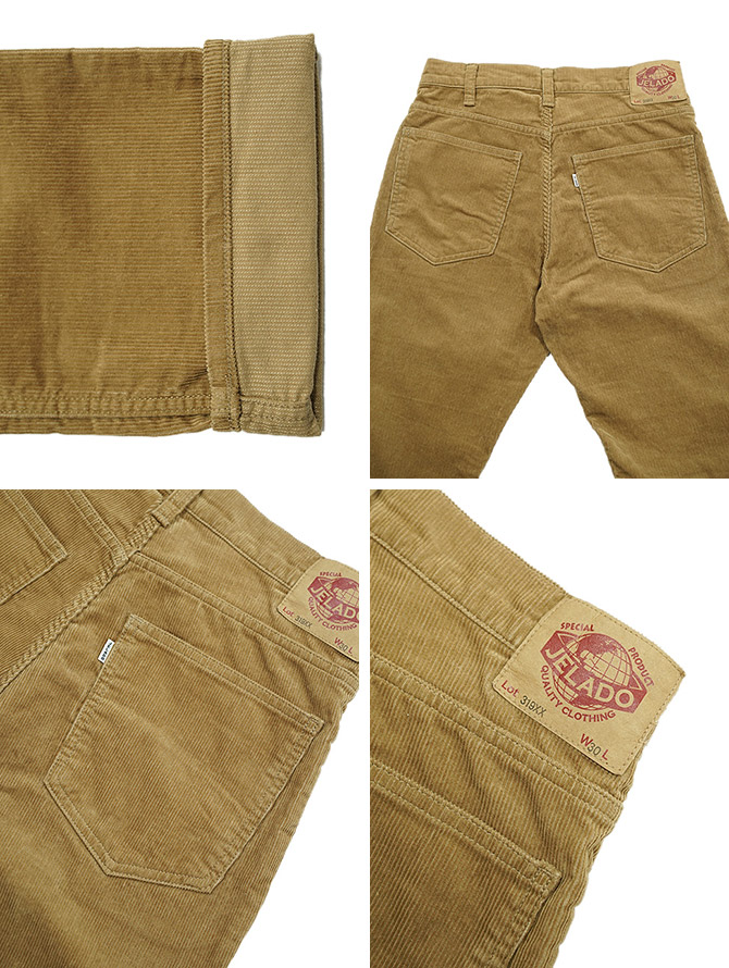 JELADO（ジェラード） JELADO JP02319 コーデュロイパンツ [ 319