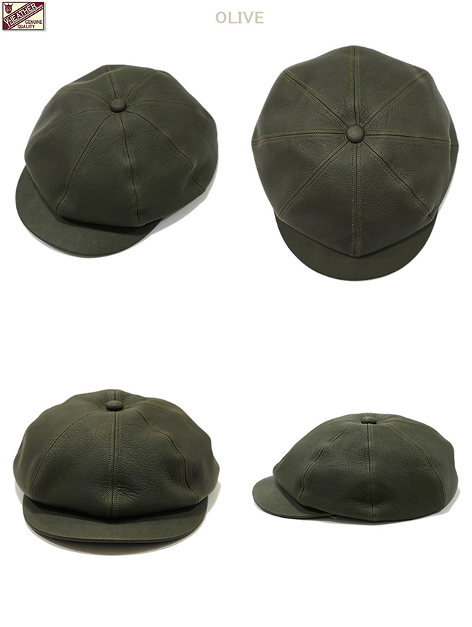 Y'2 LEATHER（ワイツーレザー） LC-04 ディアスキンキャスケット 鹿革