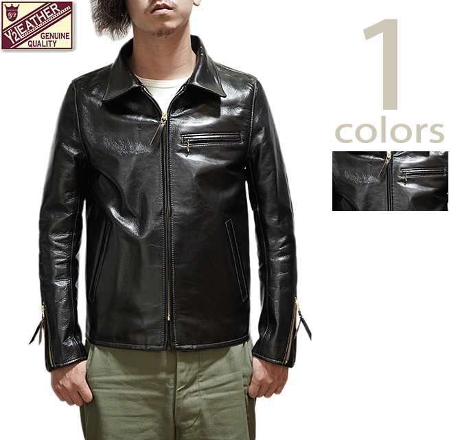 【アメカジ】Y'2 LEATHER ホースハイド ライダースジャケット Y'2 LEATHER（ワイツーレザー） PR-65 ホースハイドライダース