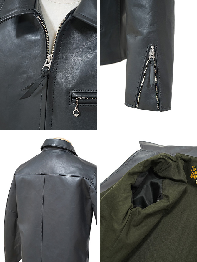 ワイツーレザー Y'2 LEATHER PR-65 ヴィンテージホースライトシングル